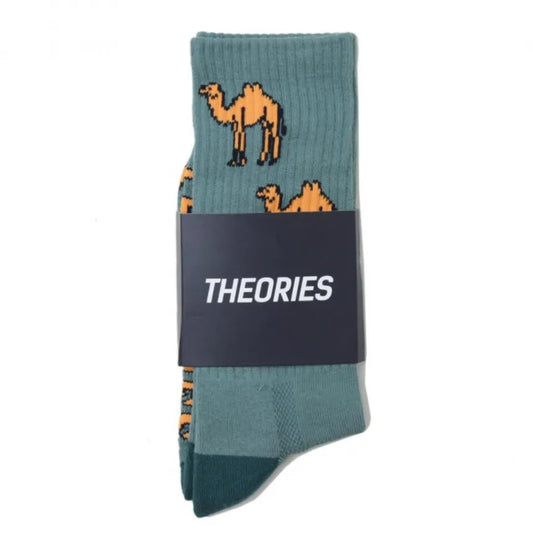 Theories Sahara Socks Evergreen