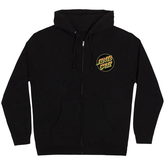 Santa Cruz Kendall Wolf Dot Hoodie Black