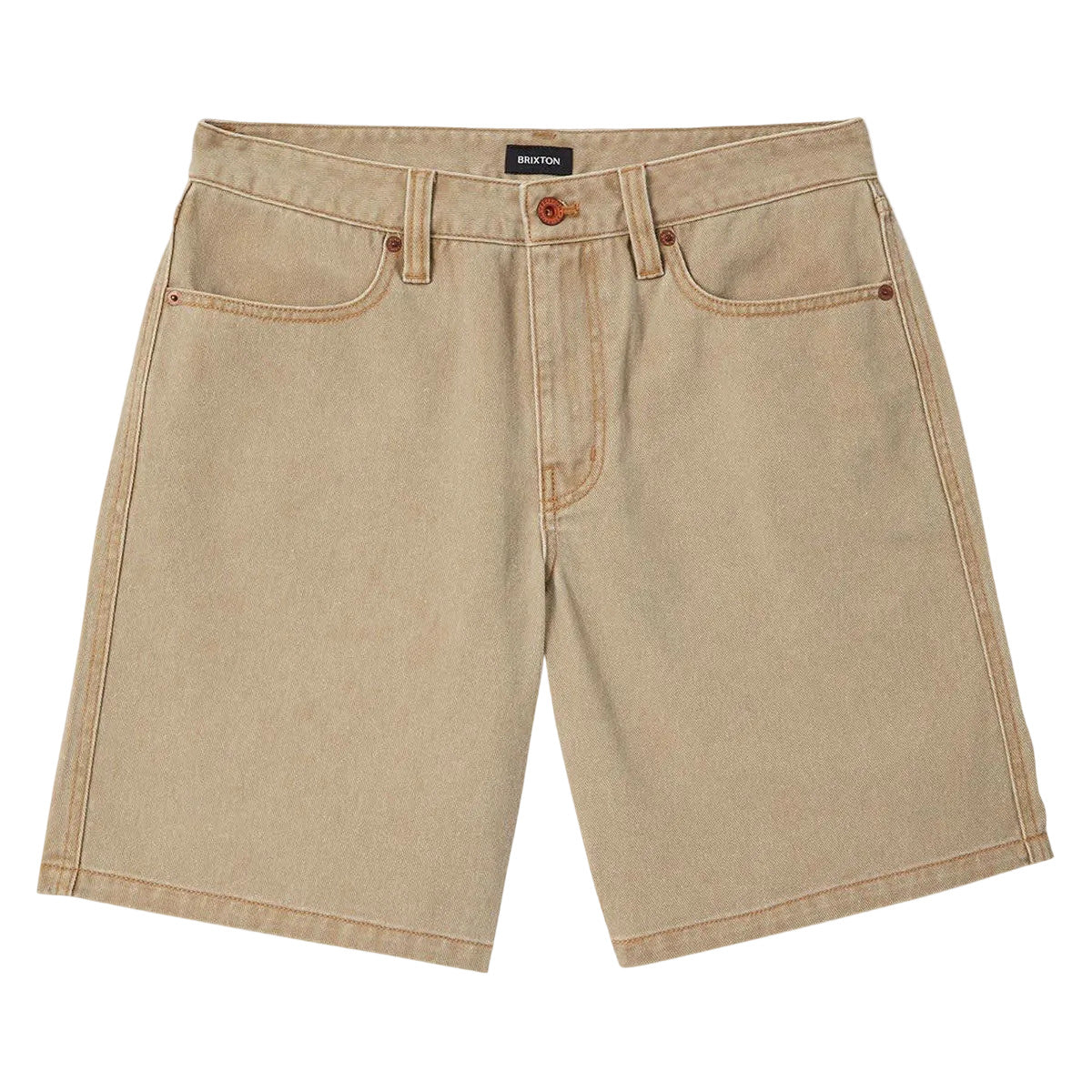 Brixton Relaxed Short Washed British Khaki