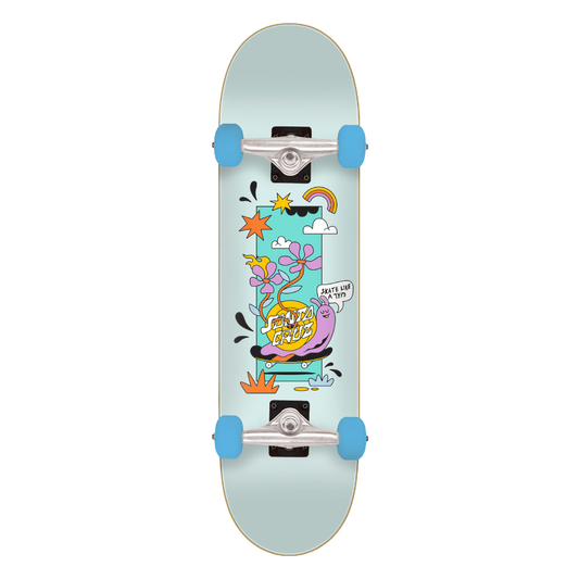 Santa Cruz Skate Like A Girl Full Complete Skateboard 8.00in x 30.50in