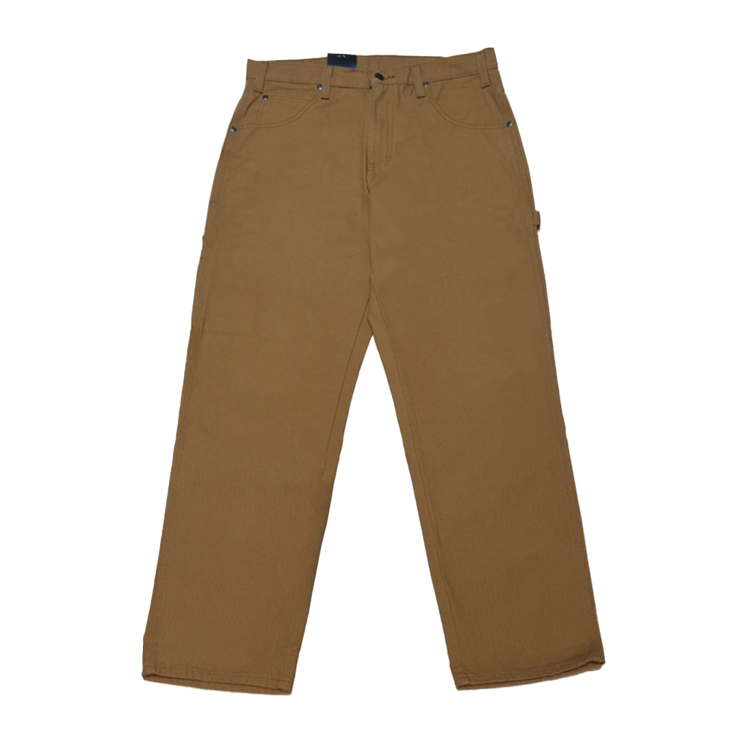 Dickies Heavyweight Duck Carpenter Pants Relaxed Fit Duck Brown