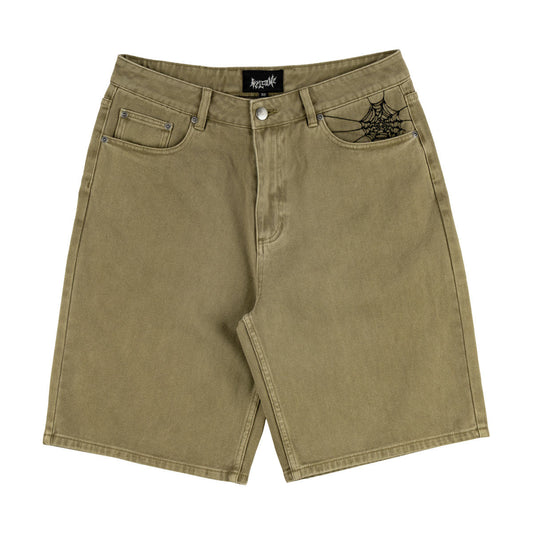 Welcome Chasm Baggy Denim Short Cedar