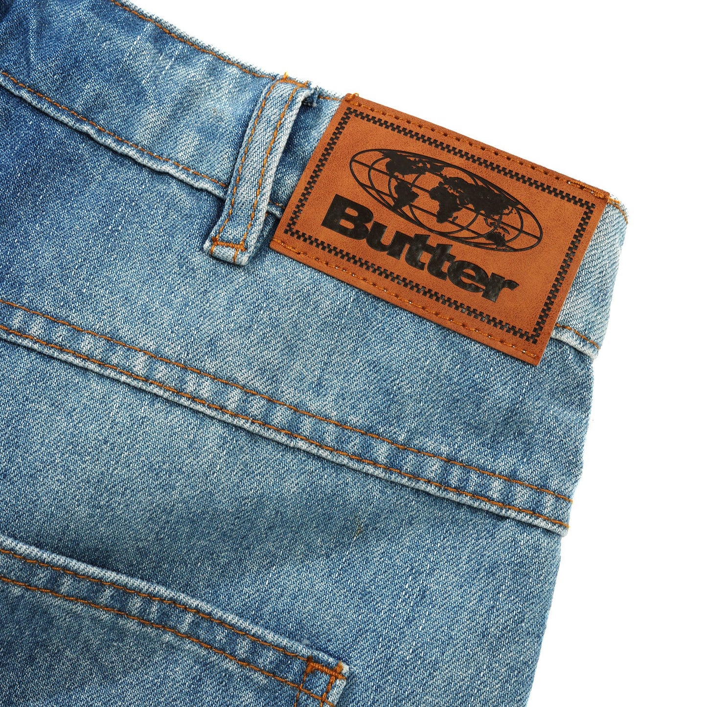 Butter Goods Encounter Washed Denim Shorts