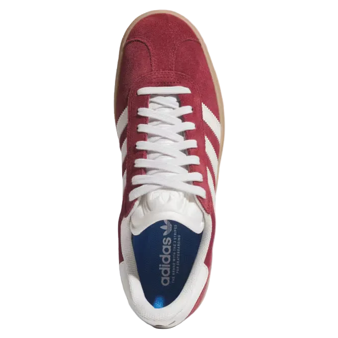 Adidas Gazelle ADV Shadow Red / Crystal White / Gold Metallic