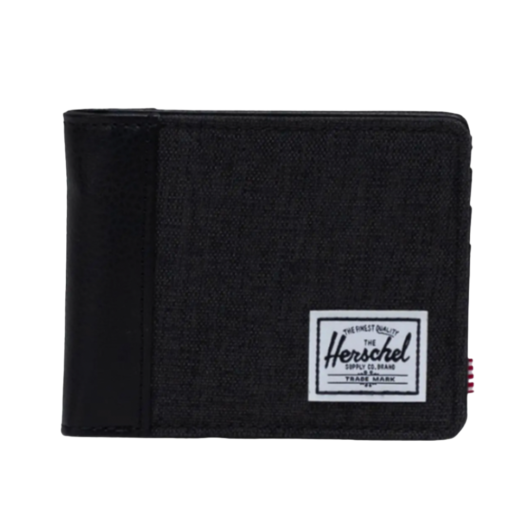Hershcel Hank Wallet Black Crosshatch