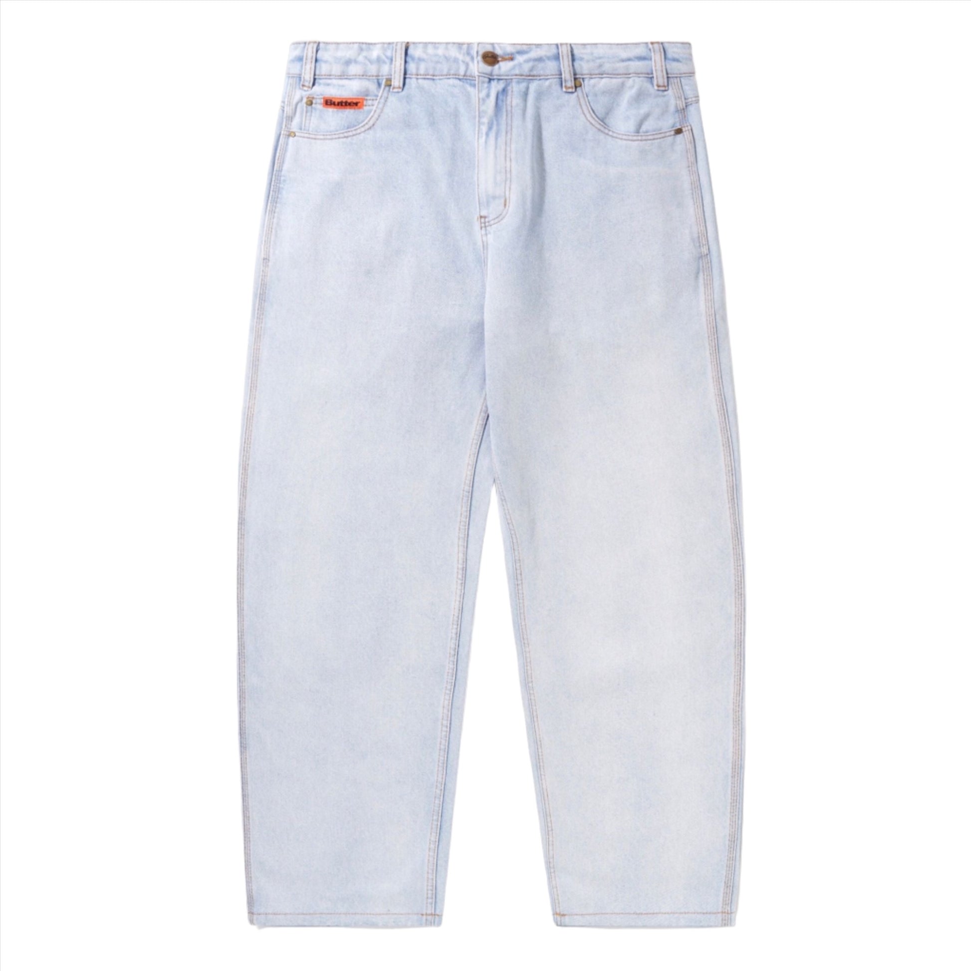 Butter Goods Baggy Denim Jeans Light Blue
