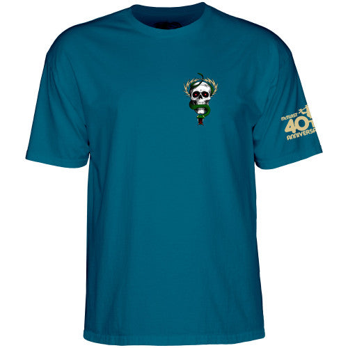 Powell Peralta McGill Skull & Snake 40th Anniversary Tee