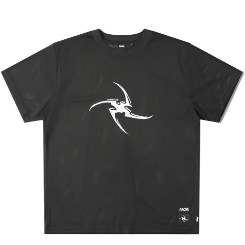 Former Star Mesh Oversized Tee Black