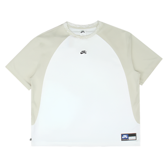 Nike SB Dri-FIT Knit Skate Jersey White/Light Bone/Black