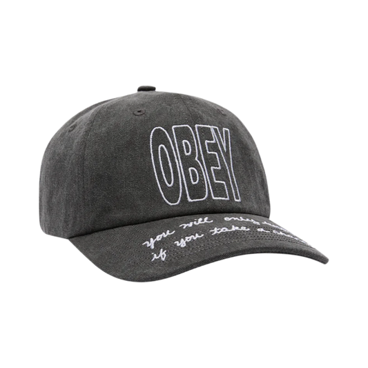 Obey Pigment Chance Velcro Back Hat