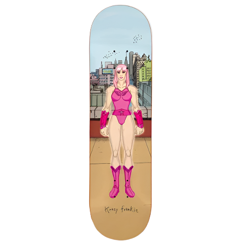 Frog Skateboards Frankie Decker Comic Book Deck 8.5