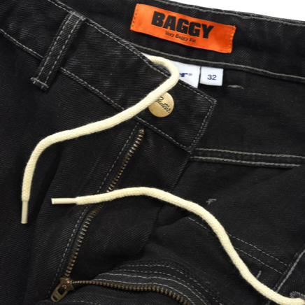 Butter Goods Scribble Denim Washed Black