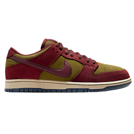 Nike SB Dunk Dark Team Red/Olive Flak