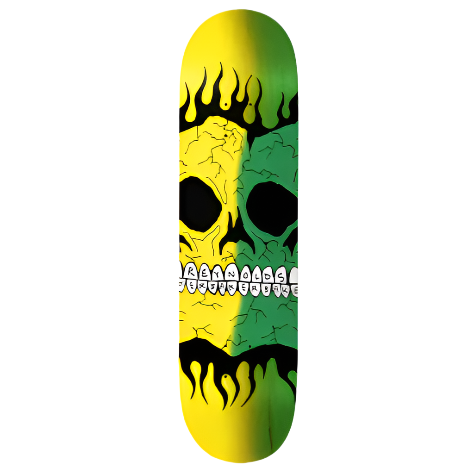 Baker Andrew Reynolds Rasta Skull Deck B2 8.38