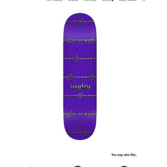 Real Haley Wilson Invincible Deck 8.38