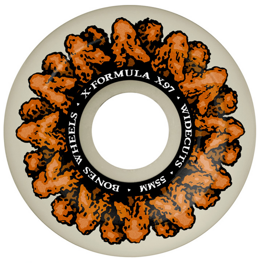 Bones X-Formula Wheels 55mm V6 Widecuts 97A