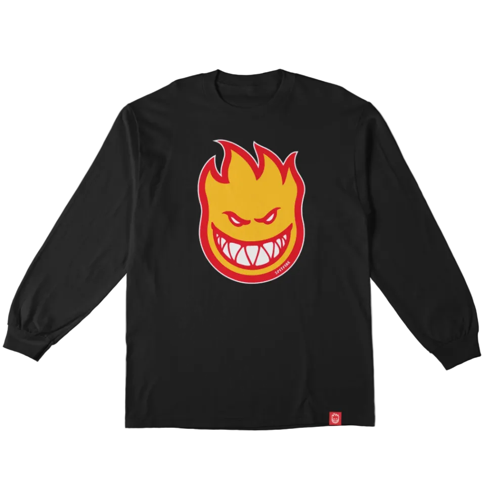 Spitfire Bighead Fill Youth L/S (Gold/Red)
