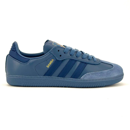 Adidas Samba ADV Preloved Ink/Gold Metallic