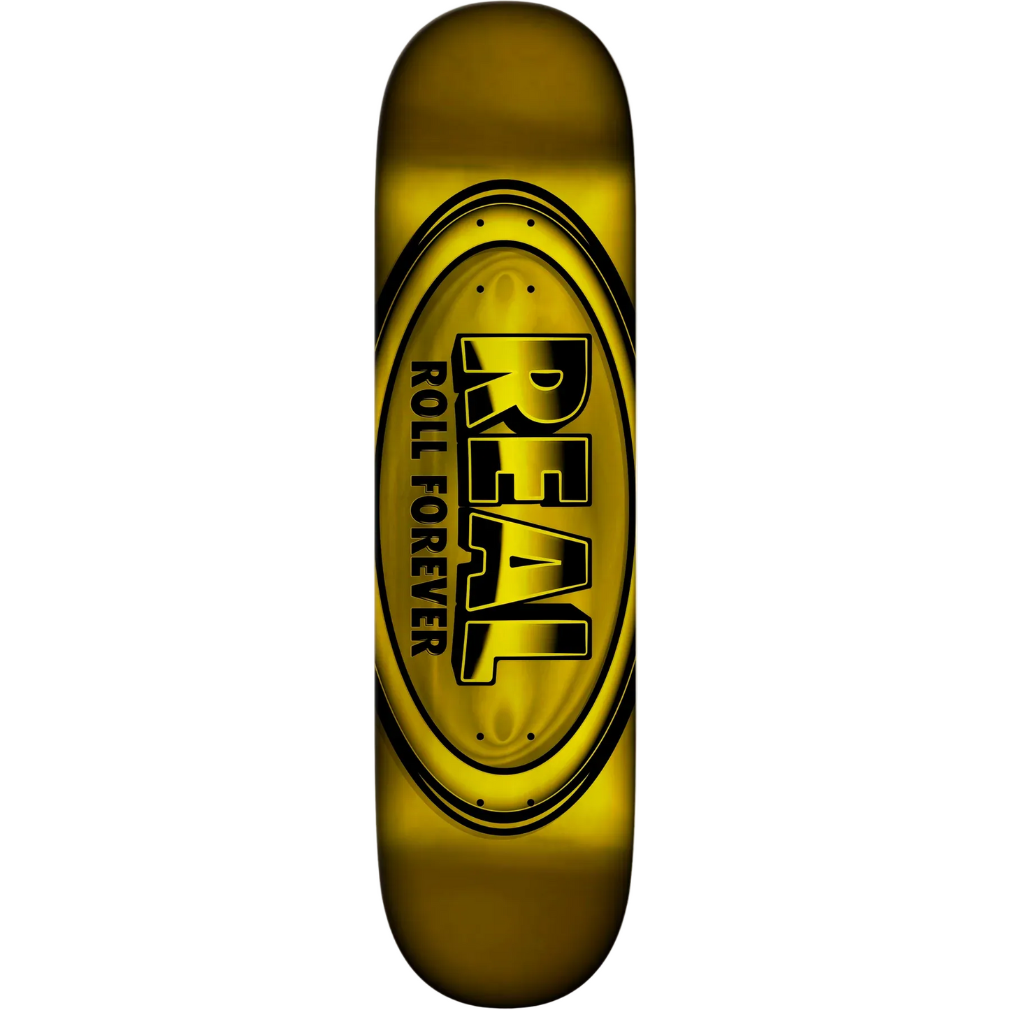 Real Dbx Oval Yellow Foil 8.38" Full Deck
