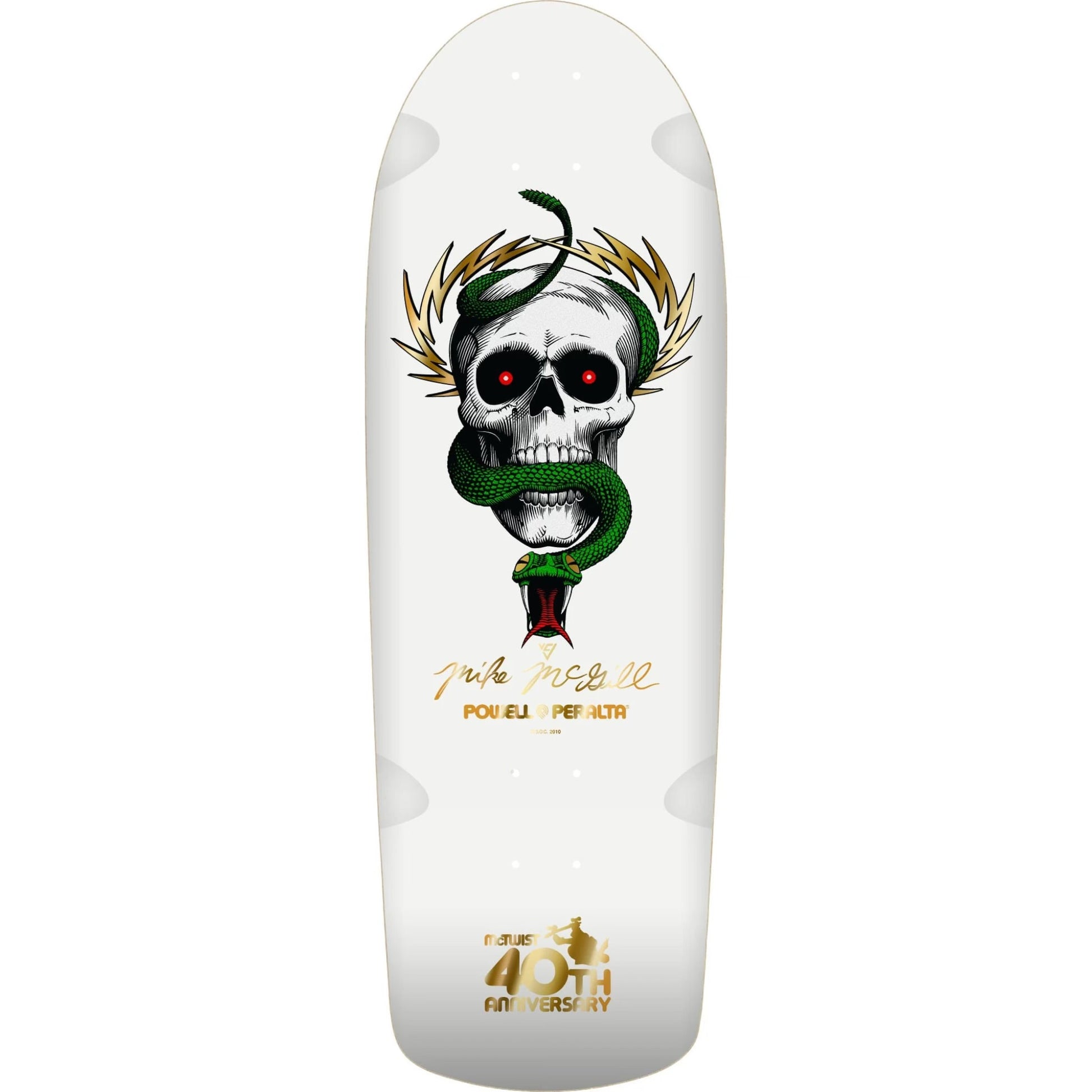 Powell Peralta OG Mcgill Mctwist 40th anniversary deck 10.0