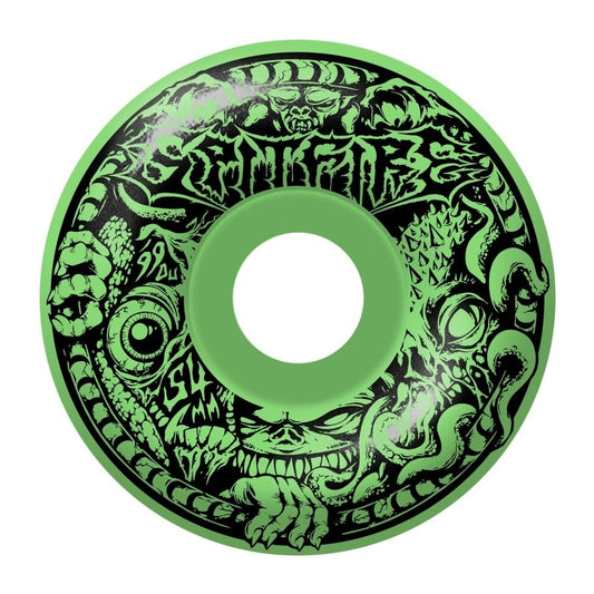 Spitfire F4 99 Demon Gate Radial Full Wheels 54mm