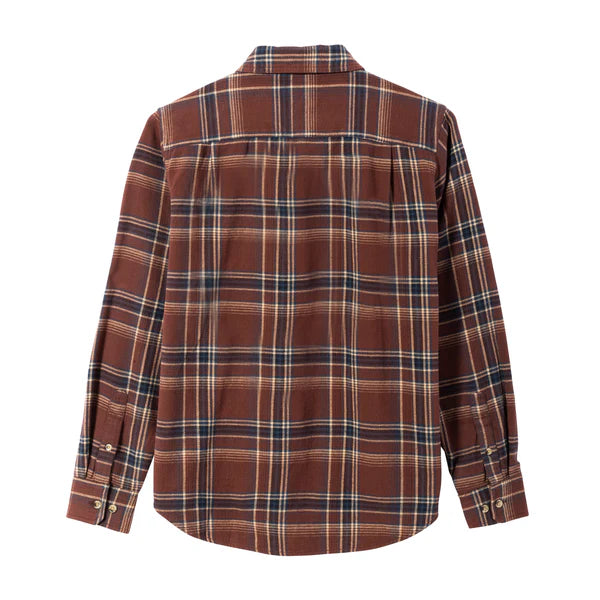 LMC Charlie Print Woven Flannel Brown