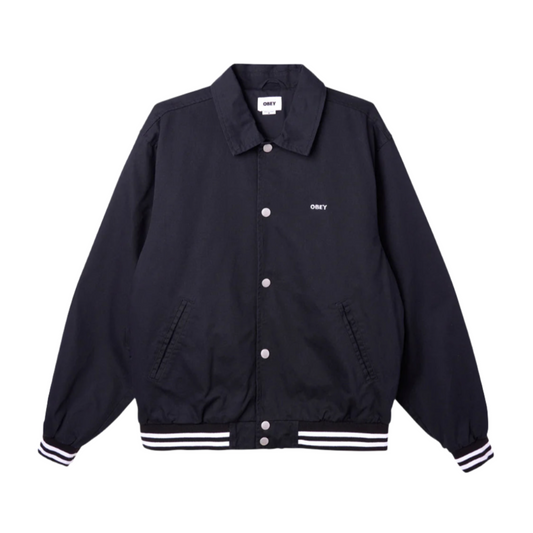 Obey Icon Face Varsity Black