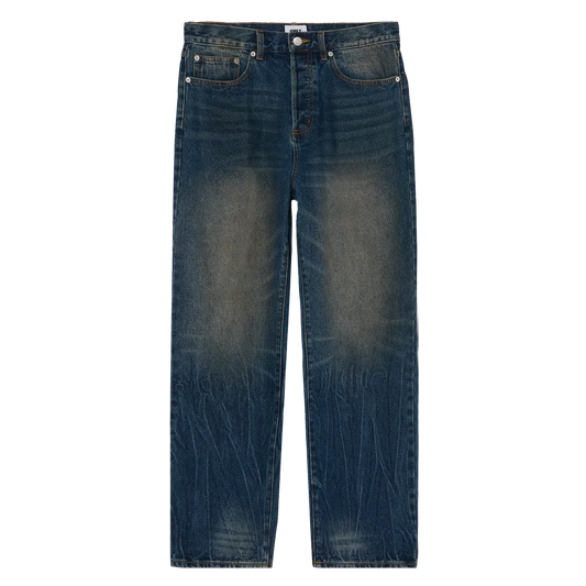 Obey Classic Baggy Denim Oil Stained Indigo Pant