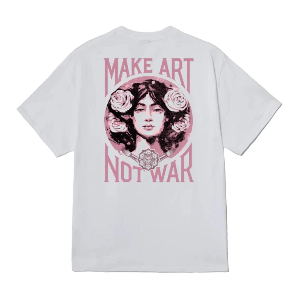 Obey Make Art Not War Tee