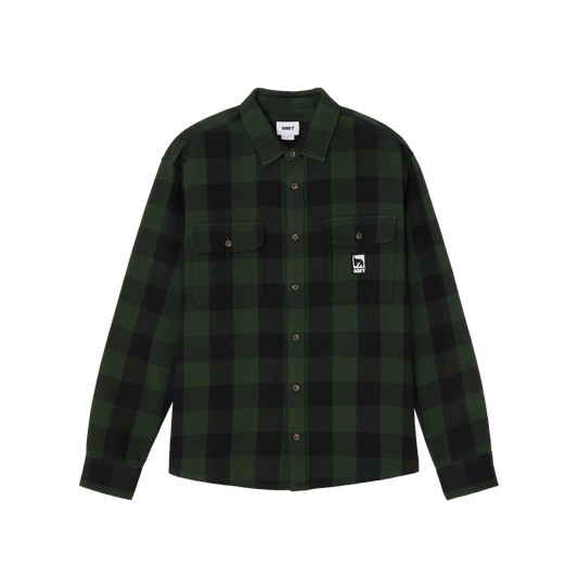Obey Woven Kombu Multi Flannel