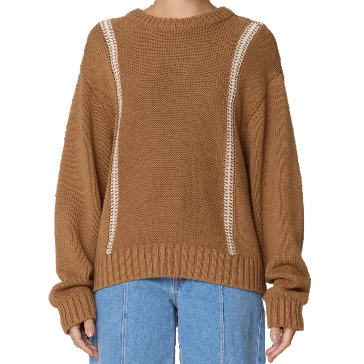 Obey Mend Stitch Crew Sweater