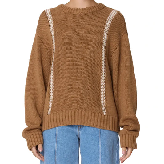 Obey Mend Stitch Crew Sweater