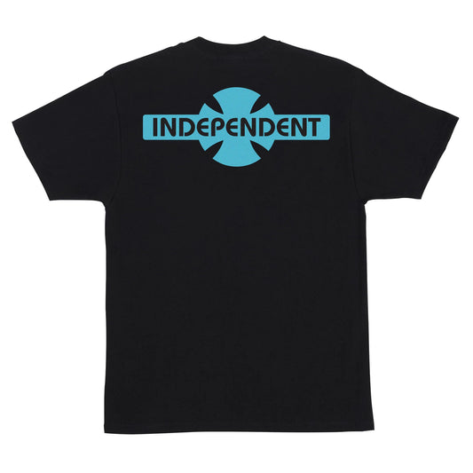 Independent Legacy Tee Black/Blue