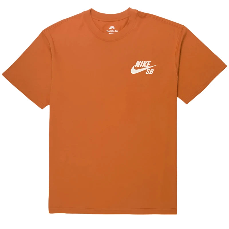 Nike SB Logo Tee LBR Brown Combo