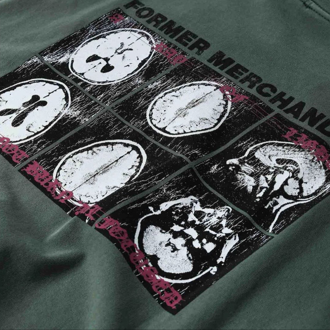 Former Brain Scan Tee Green