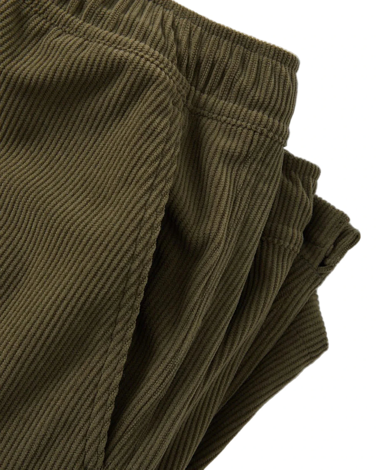 Brixton Everyday Corduroy Shorts Dark Olive