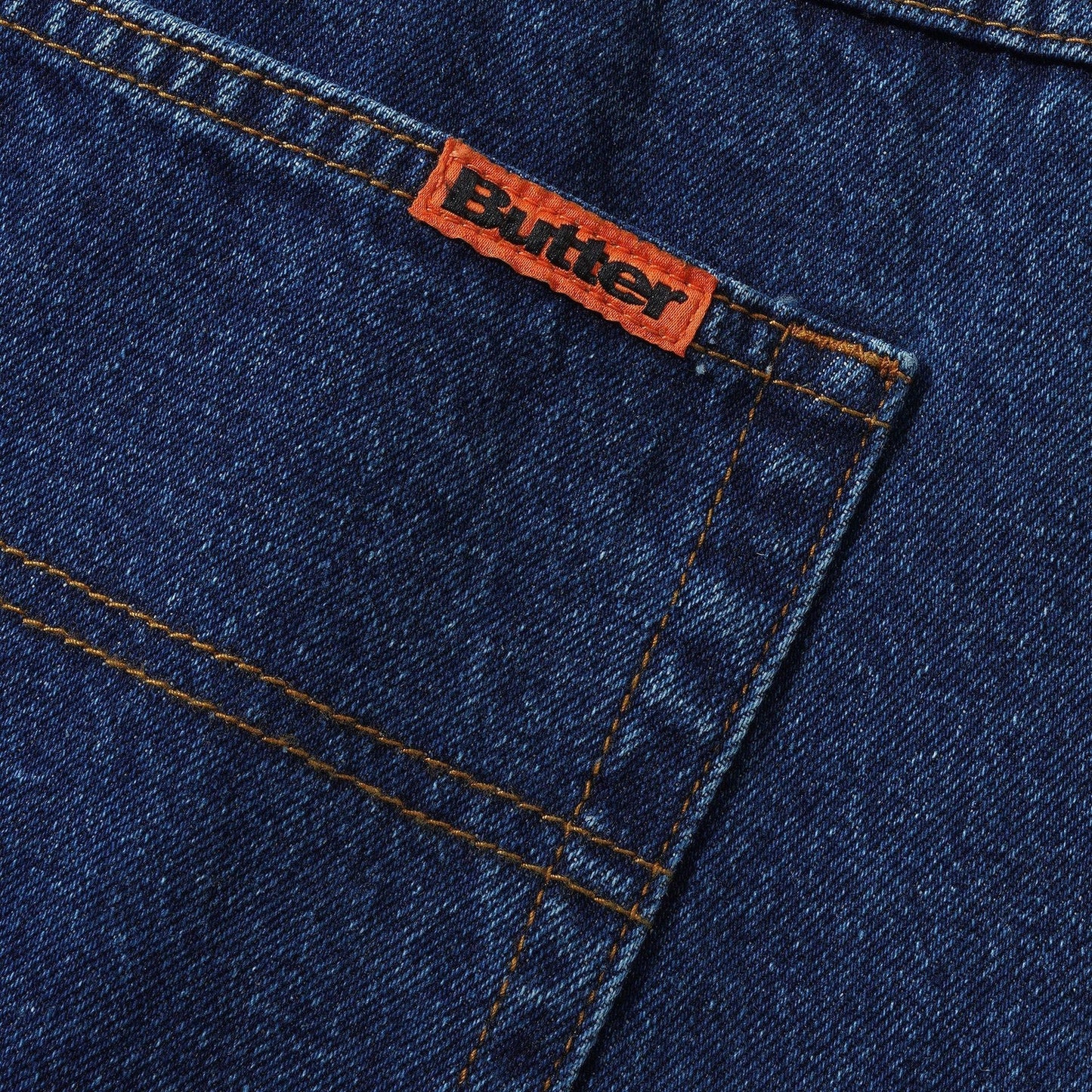 Butter Goods Weathergear Denim Shorts Repaired Indigo