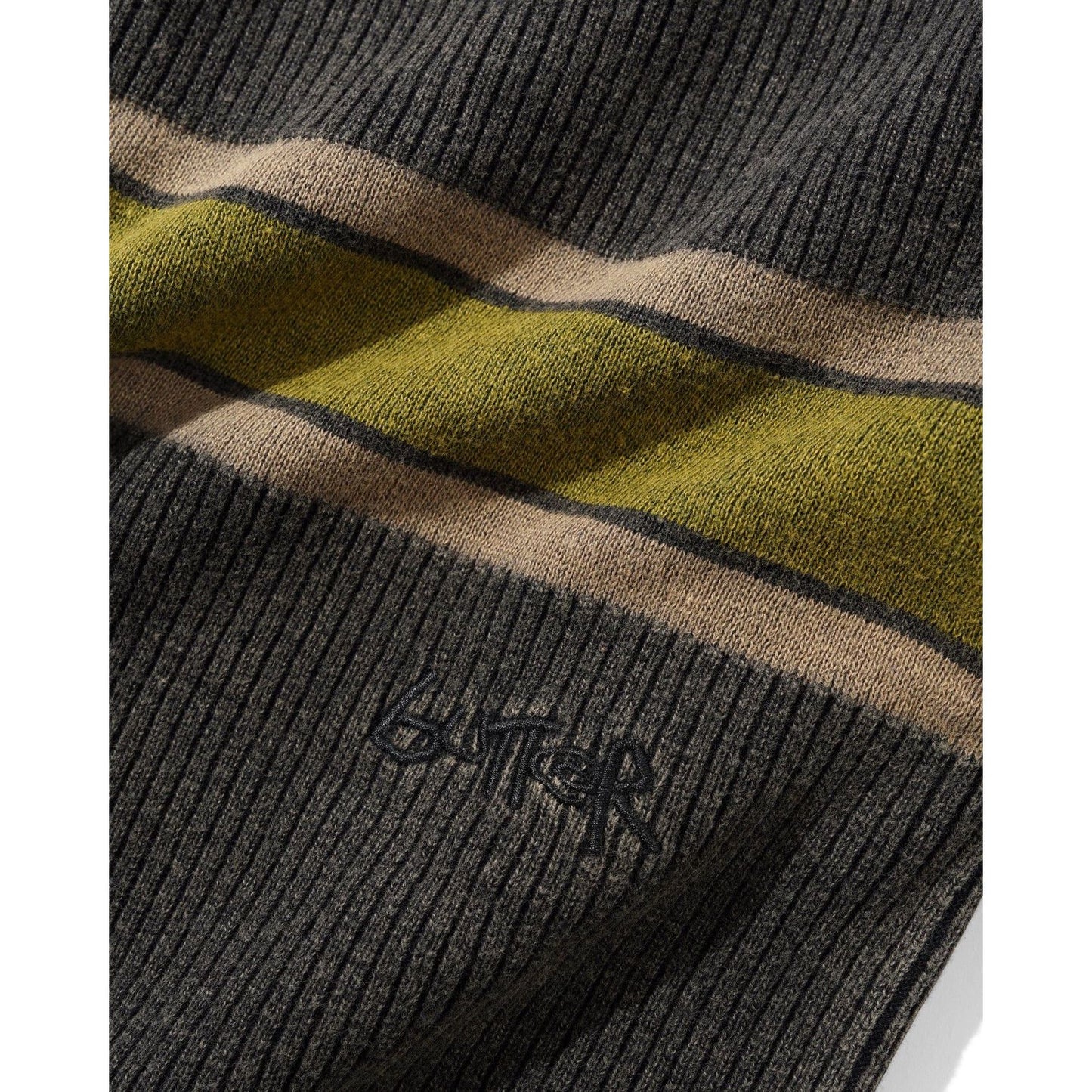 Butter Goods Break Knit Sweater - Washed Black
