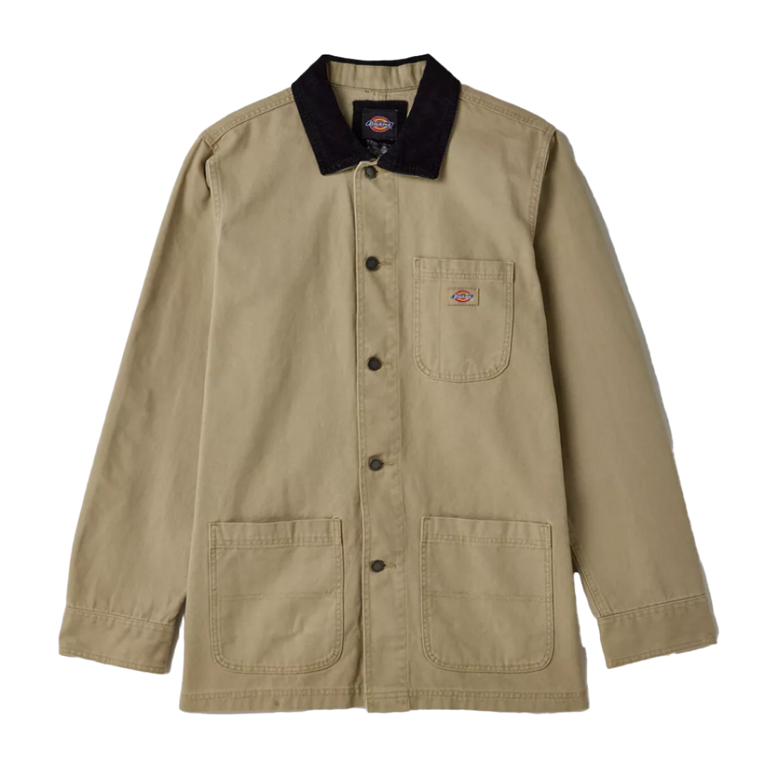 Dickies Stonewashed Duck Unlined Chore Coat SDS Sand