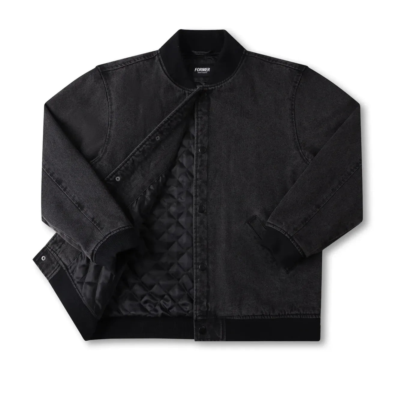 Former AG Varsity Jacket Denim