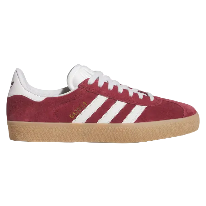 Adidas Gazelle ADV Shadow Red / Crystal White / Gold Metallic