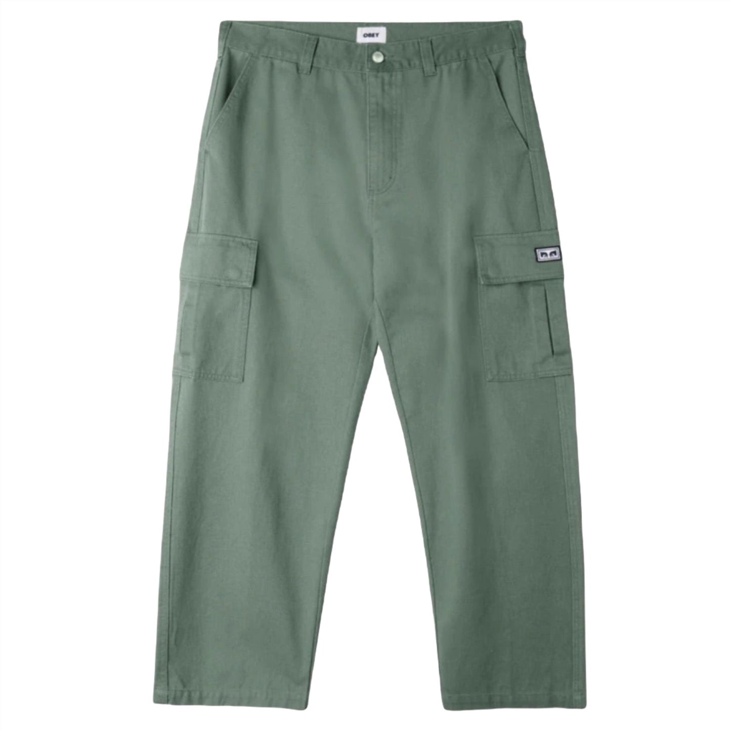 Obey Bigwig Baggy Twill Cargo Pant Laurel Wreath Pants