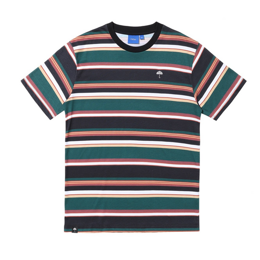 Helas Reyures Green/Black Striped Tee