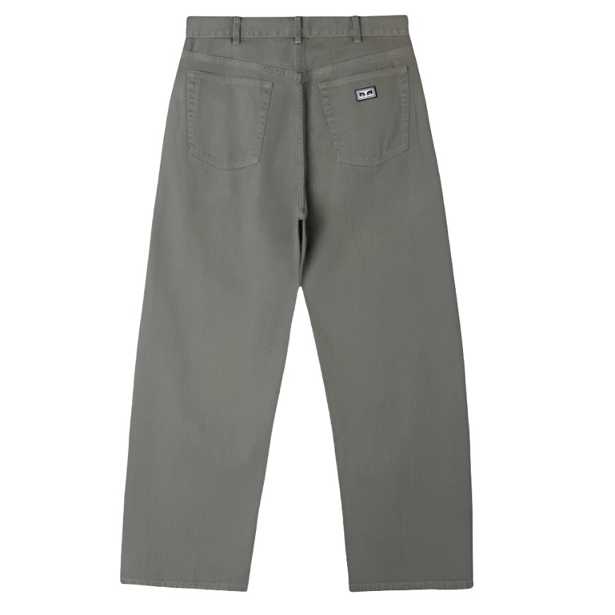 Obey Bigwig Baggy Denim Laurel Wreath