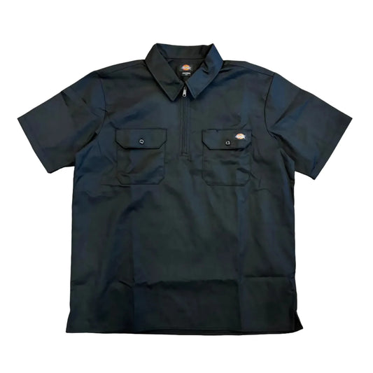 Dickies Quarter Zip SS Work Shirt