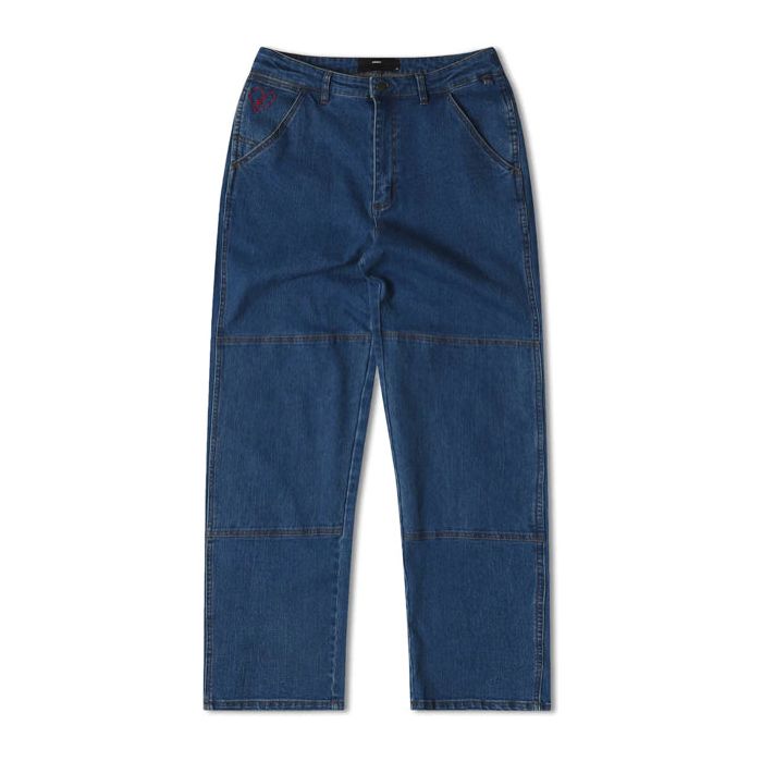 Former Distend Double Knee Denim Dark Blue