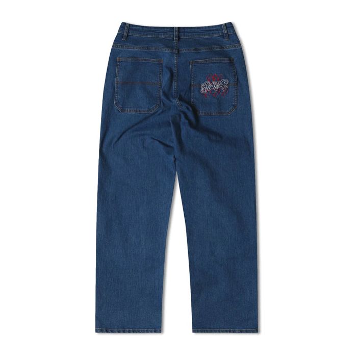 Former Distend Double Knee Denim Dark Blue