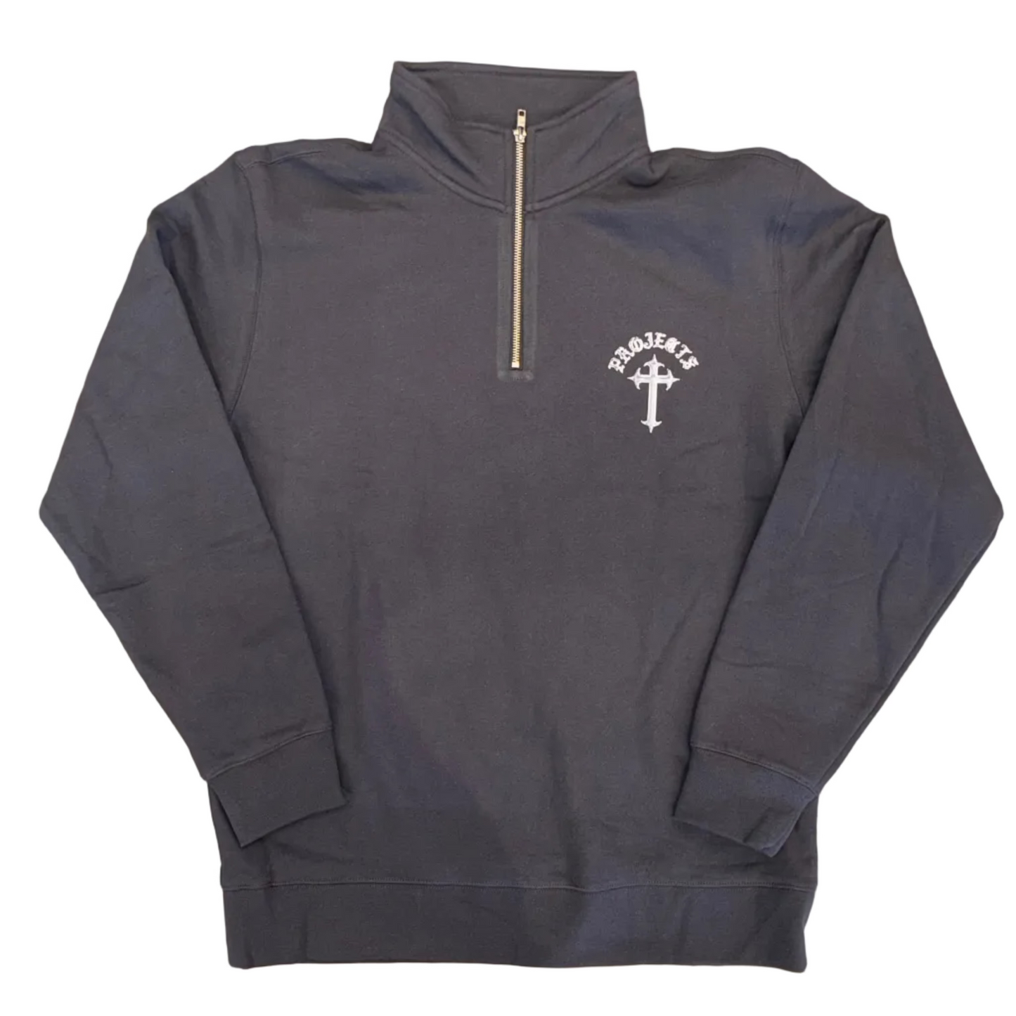 Projects Crosses 1/4 Zip Sweater