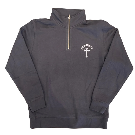 Projects Crosses 1/4 Zip Sweater