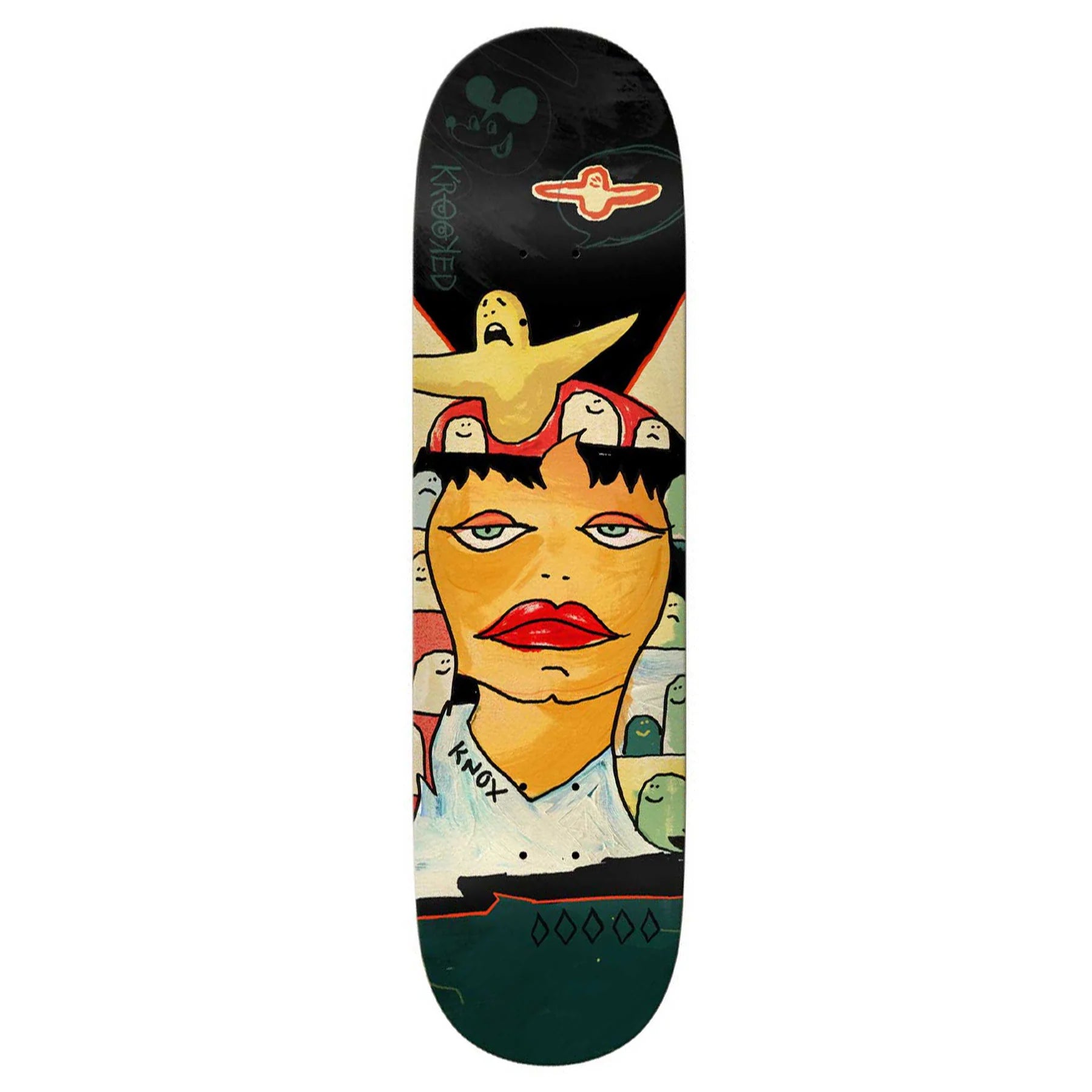 Krooked Knox Three Star Deck 8.25
